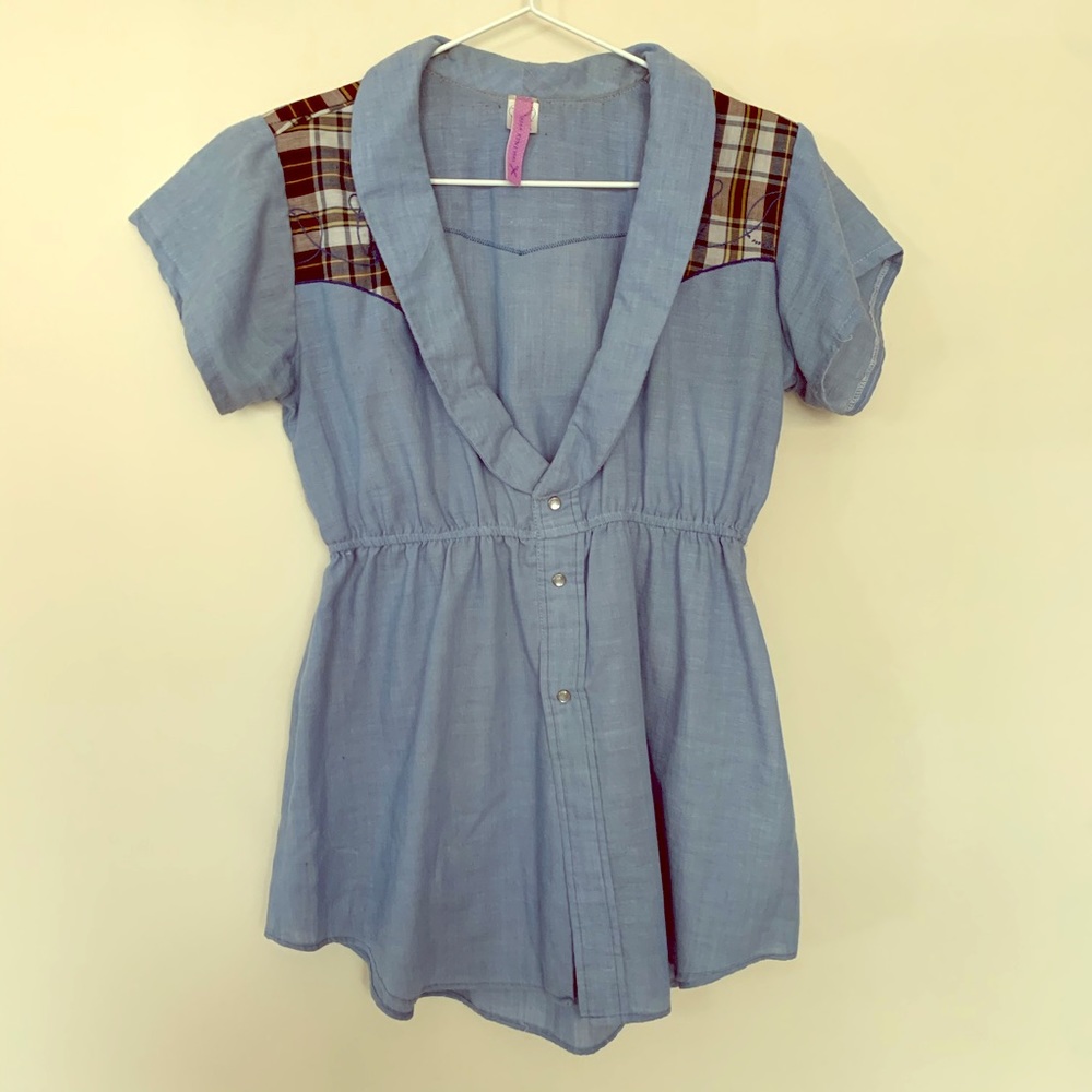 Urban renewal western tunic top